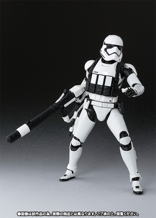 【新品未開封】SHファーストオーダーストームトルーパー シールド&バトンセット S.H.Figuarts ファースト・オーダー ストームトルーパー（シールド