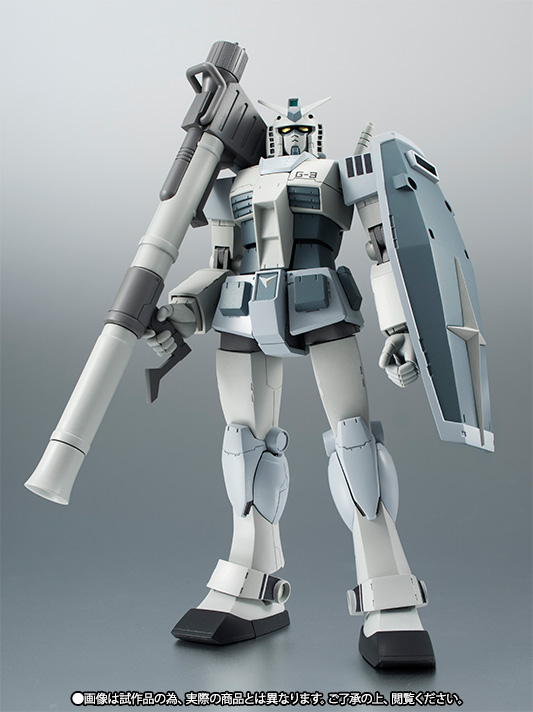 機動戦士 ガンダム rx-78-3 G-ファイター バンダイ 超合金 グレー系 ROBOT魂 ＜SIDE MS＞ RX-78-3 G-3 ガンダム ver. A.N.I.M.E. | 商品