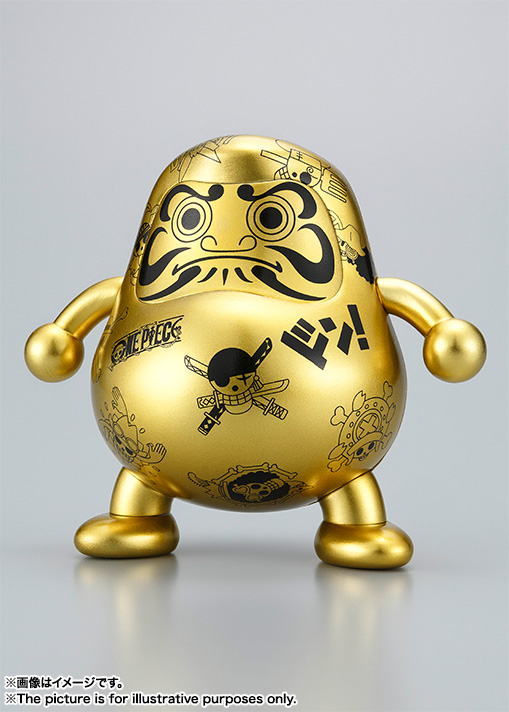 Mighty ゴールド ダルマ型フィギュア PIECE ONE Jaxx STORE Japan Toy-wave | ルーフィ ワンピース その他