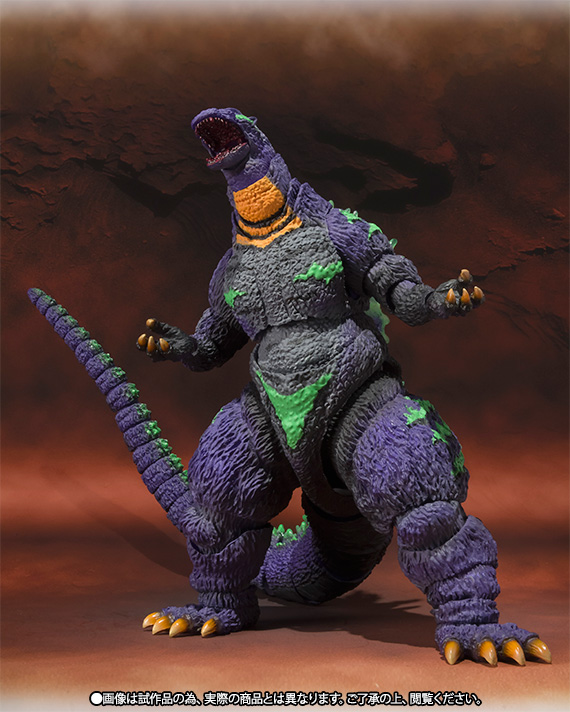 ゴジラモンスターアーツfeat エヴァンゲリオン S.H.MonsterArts ゴジラ feat.EVA-01 | 商品一覧 | 魂ウェブ