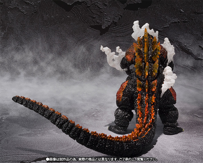 限定版　ゴジラ1995モンスターアーツ(アルティメットバーニングver) Amazon.co.jp: Ultimate ゴジラ(1995) S.H.モンスターアーツ Godzilla 特撮