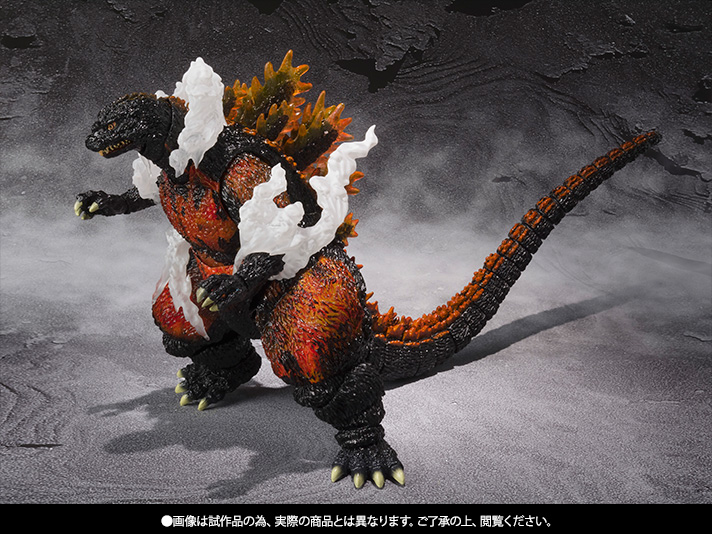 S.H.MonsterArts ゴジラ（1995） Ultimate Burning Ver. | 商品一覧