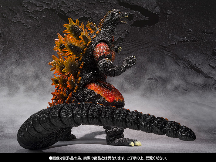 S.H.MonsterArts ゴジラ（1995） Ultimate Burning Ver. | 商品一覧