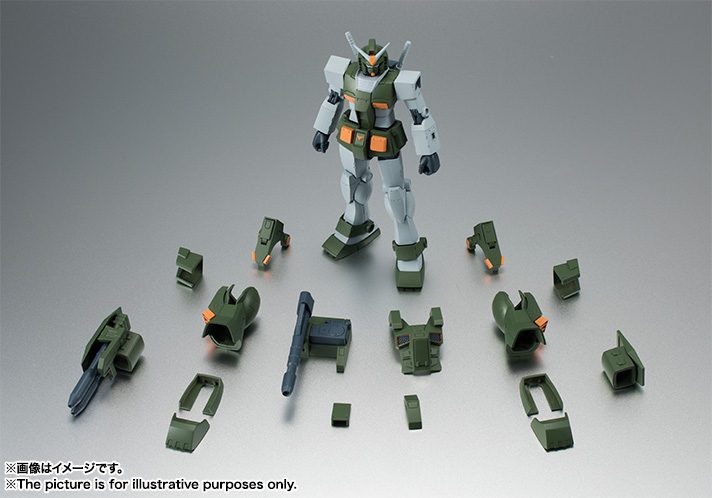 ROBOT魂 <SIDE MS> FA-78-1 フルアーマーガンダム ver. A.N.I.M.E.