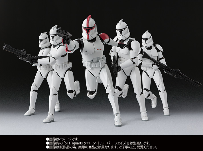 S.H.Figuarts クローン・トルーパー フェイズ1 キャプテン | 商品一覧