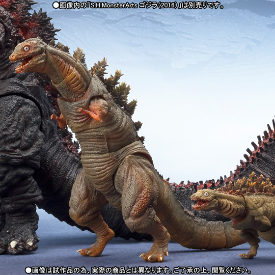 S.H.MonsterArts ゴジラ（2016） 第2形態＆第3形態セット | 商品一覧