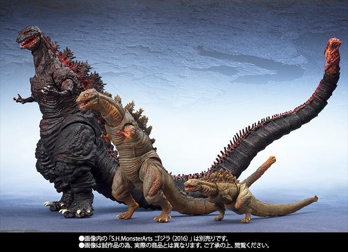 S.H.MonsterArts ゴジラ（2016） 第2形態＆第3形態セット | 商品一覧