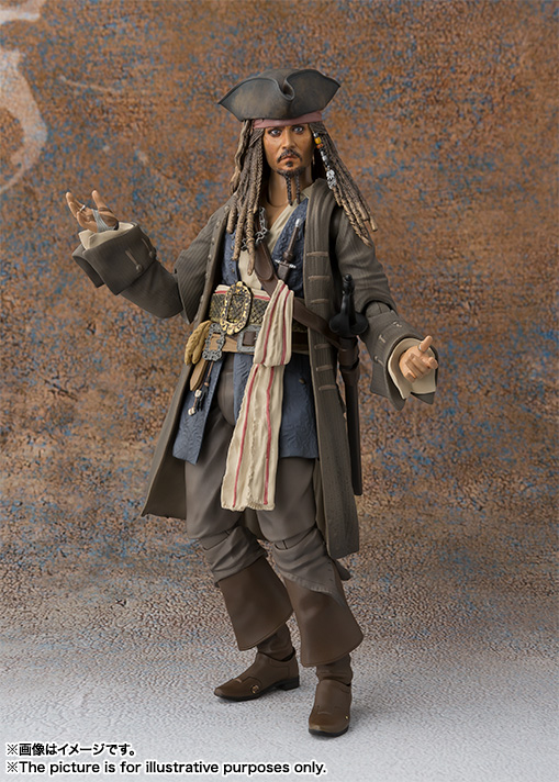 S.H.フィギュアーツ キャプテン ジャック・スパロウ S.H.Figuarts キャプテン ジャック・スパロウ | 商品一覧 | 魂ウェブ