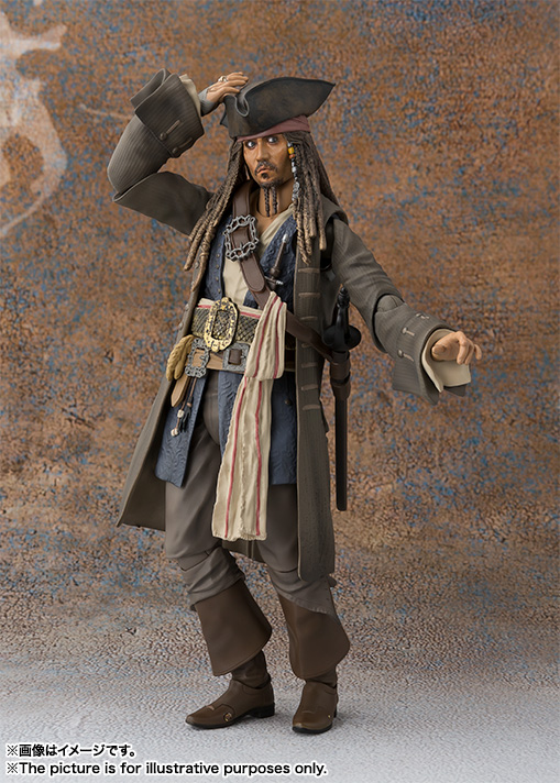 バンダイ キャプテン・ジャックスパロウ S.H.Figuarts キャプテン ジャック・スパロウ│株式会社BANDAI SPIRITS