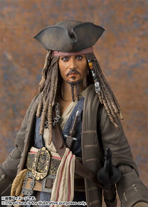 ジャック・スパロウ フィギュア ホットトイズより、ジャック・スパロウの1/6スケールフィギュアが SF・ファンタジー・ホラー