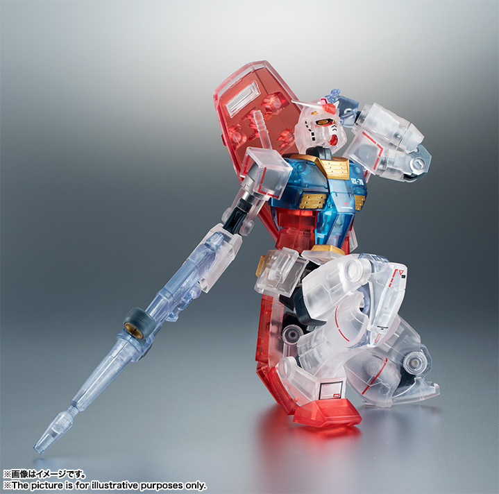 ROBOT魂&nbsp;＜SIDE MS＞ RX-78-2 ガンダム ver. A.N.I.M.E. ～クリアスペック～ 【イベント限定商品】