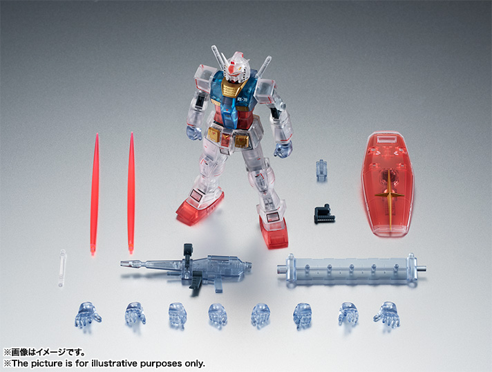 ROBOT魂&nbsp;＜SIDE MS＞ RX-78-2 ガンダム ver. A.N.I.M.E. ～クリアスペック～ 【イベント限定商品】