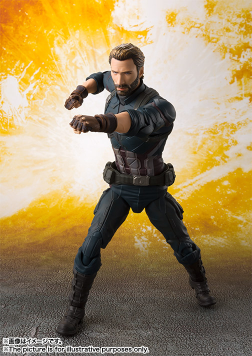 S.H.Figuarts キャプテン・アメリカ（アベンジャーズ／インフィニティ