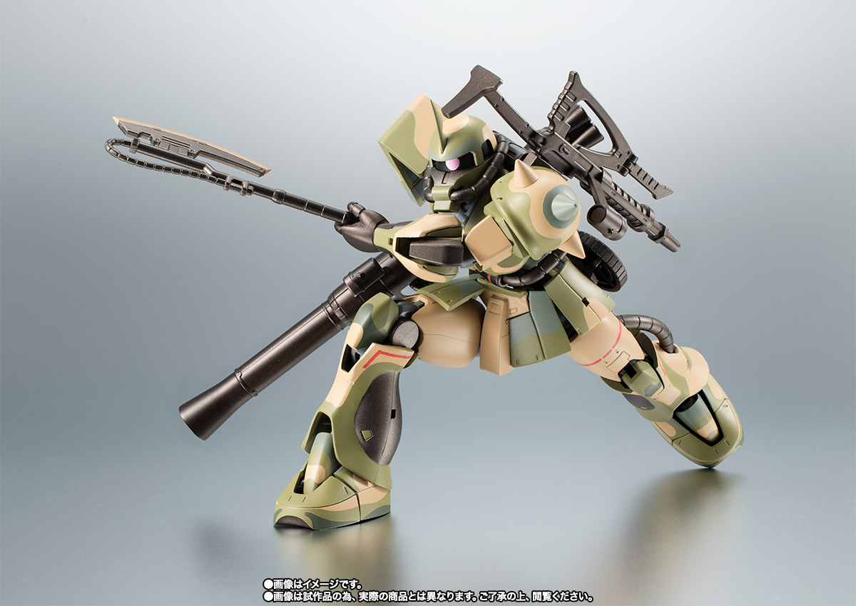 ROBOT魂 <SIDE MS> MS-06J 湿地帯戦用ザク ver. A.N.I.M.E.