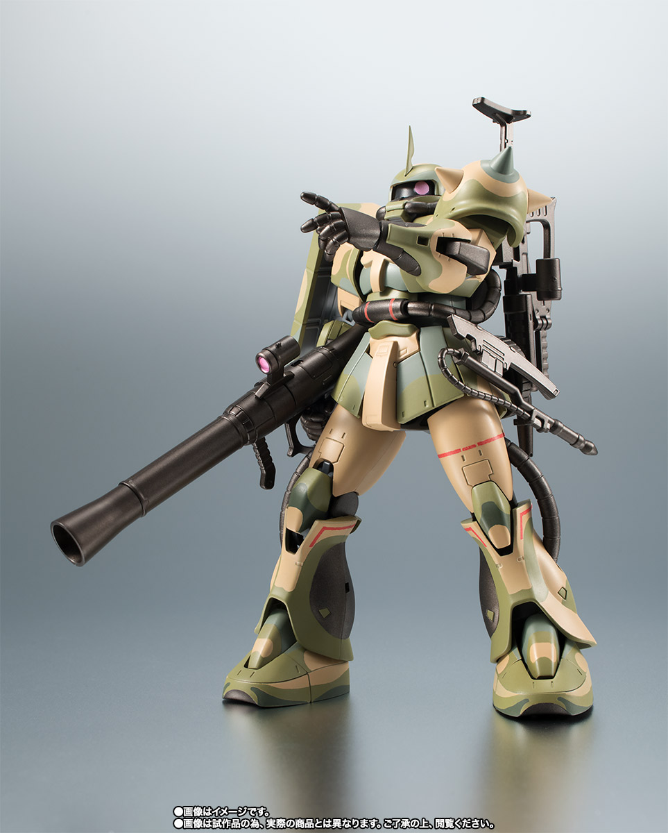 ROBOT魂 <SIDE MS> MS-06J 湿地帯戦用ザク ver. A.N.I.M.E.