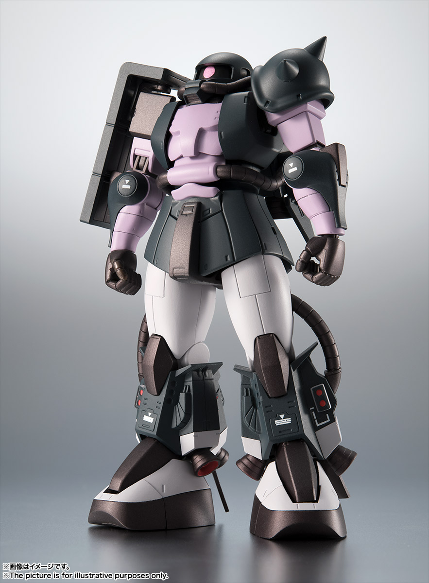 ROBOT魂 <SIDE MS> MS-06R-1A 高機動型ザクII ver. A.N.I.M.E.~黒い三連星~