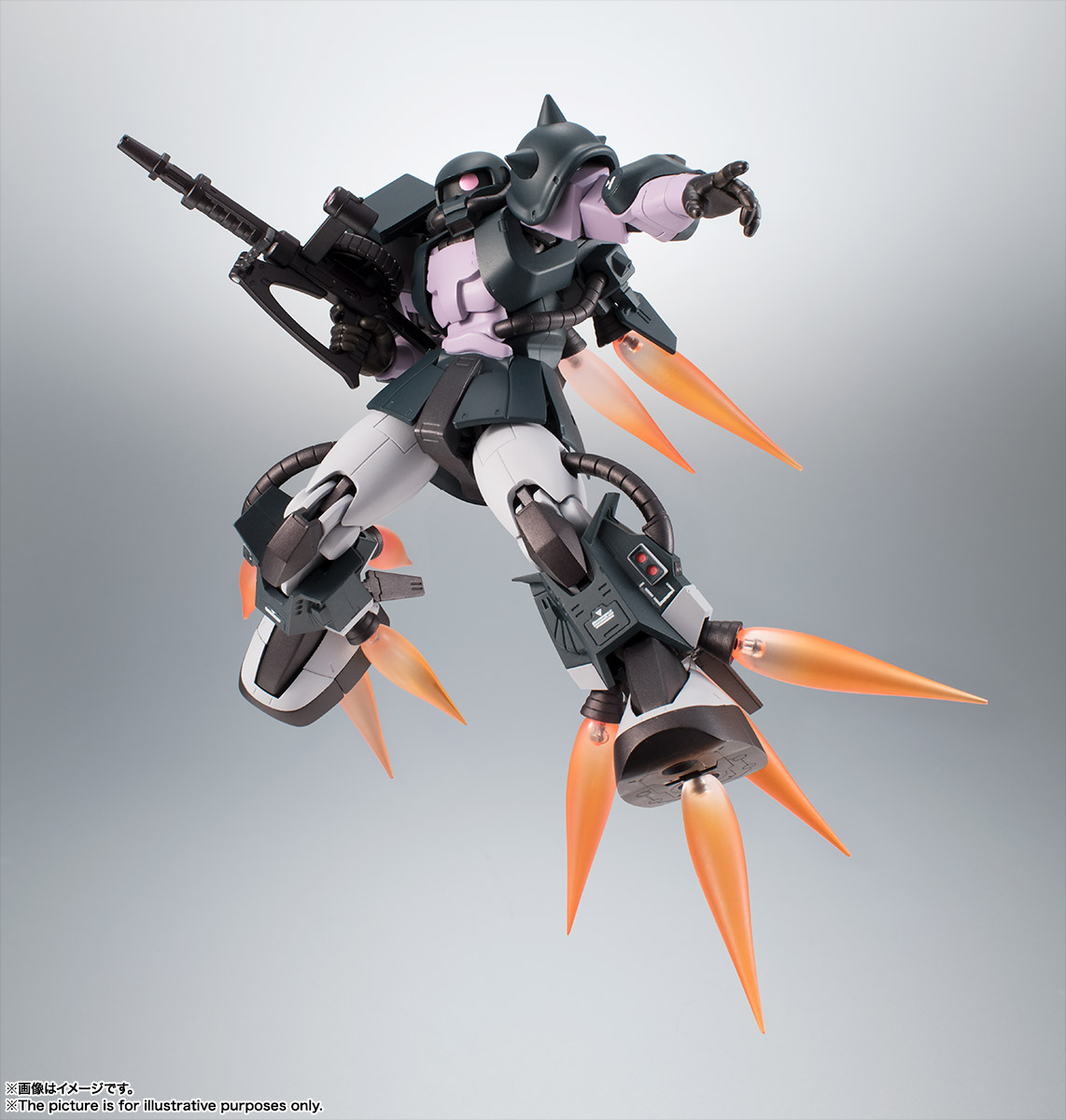 ROBOT魂 <SIDE MS> MS-06R-1A 高機動型ザクII ver. A.N.I.M.E.~黒い三連星~
