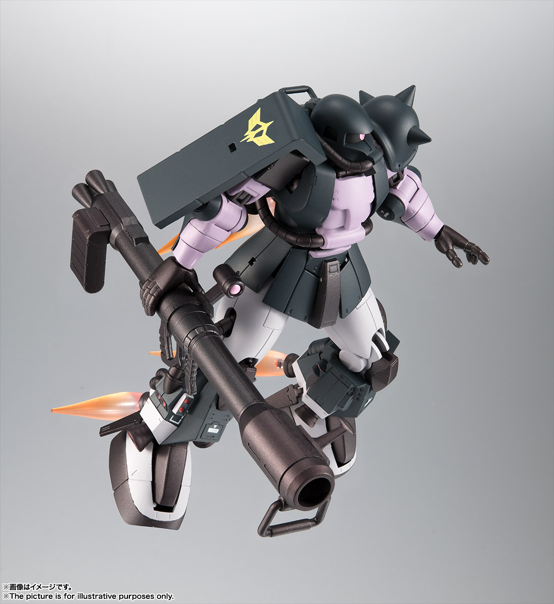 ROBOT魂 <SIDE MS> MS-06R-1A 高機動型ザクII ver. A.N.I.M.E.~黒い三連星~