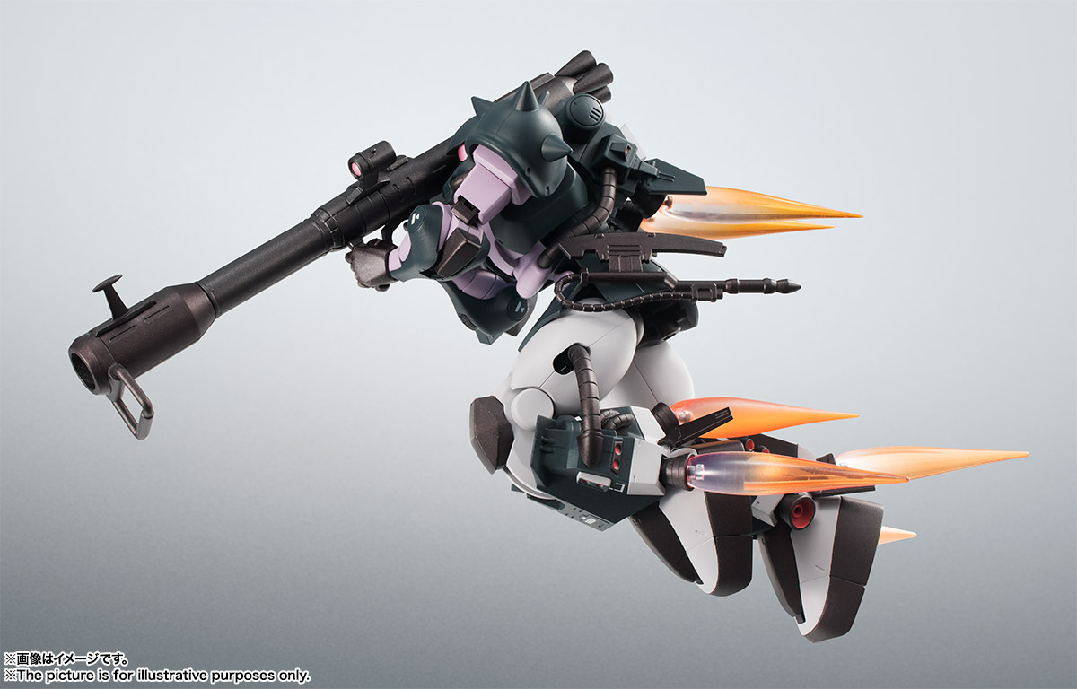 ROBOT魂 <SIDE MS> MS-06R-1A 高機動型ザクII ver. A.N.I.M.E.~黒い三連星~
