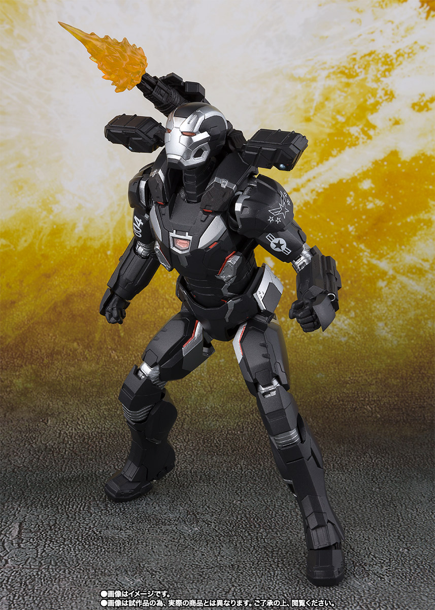 SHFiguarts ウォーマシン　マーク4 Amazon.com: Tamashii Nations S.H. Figuarts War Machine MK-4