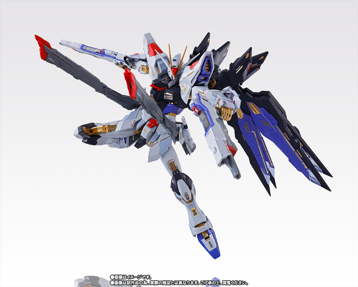 メタルビルド ストライクフリーダムガンダムL BUILD METAL BUILD ストライクフリーダムガンダム SOUL BLUE Ver. | 商品一覧