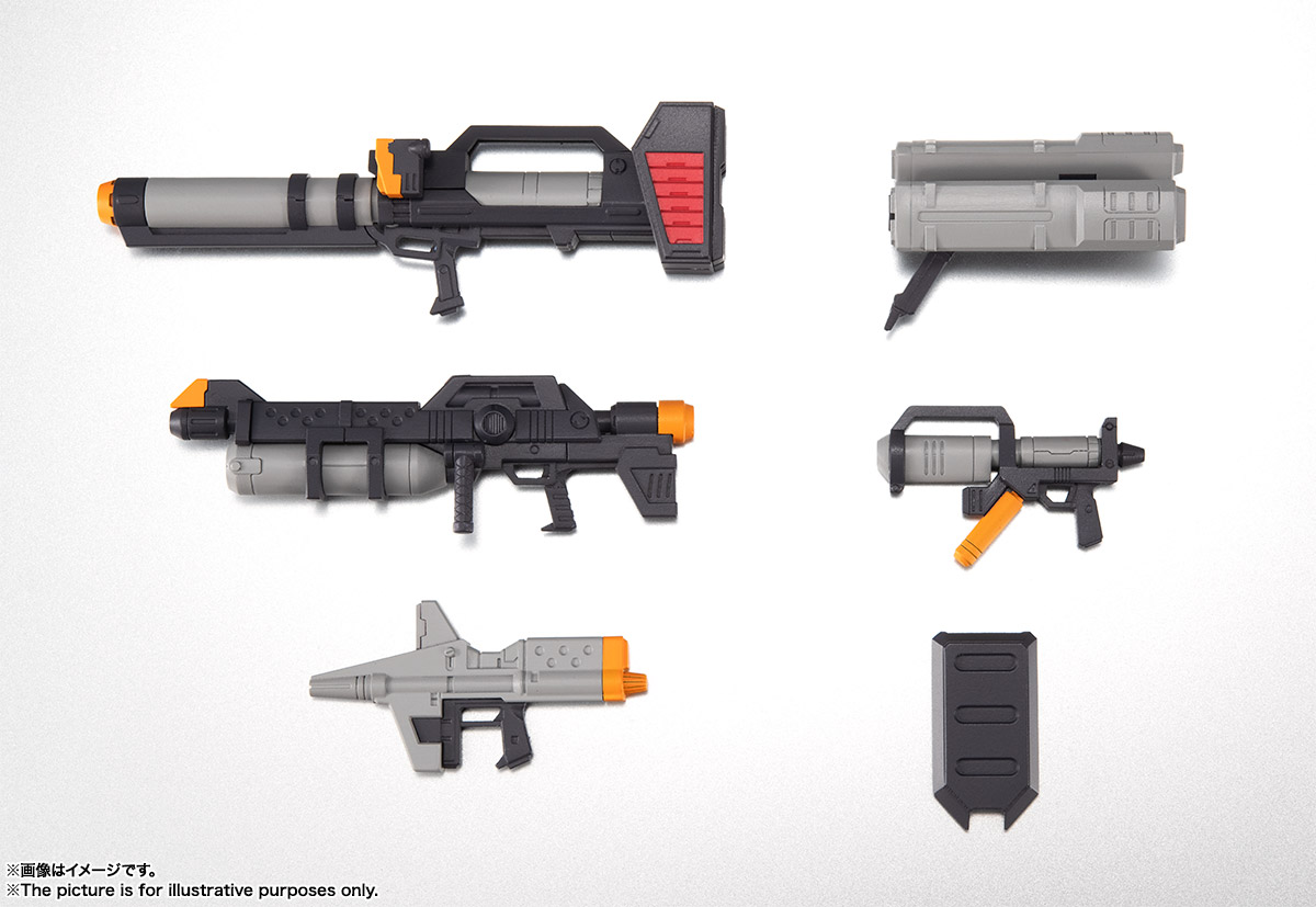 ROBOT魂 <SIDE MS> 連邦軍武器セット ver. A.N.I.M.E.