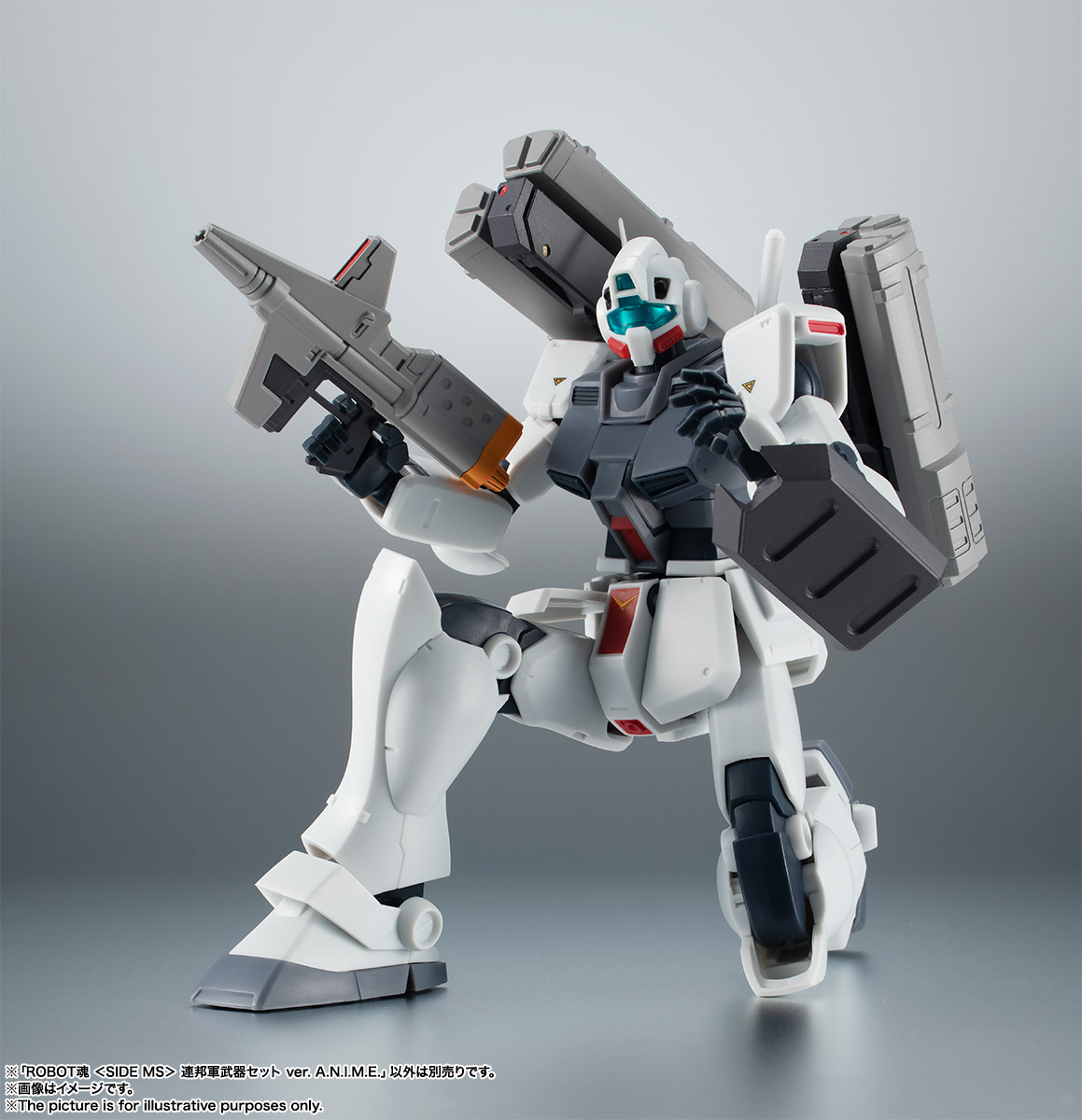 ROBOT魂 <SIDE MS> 連邦軍武器セット ver. A.N.I.M.E.