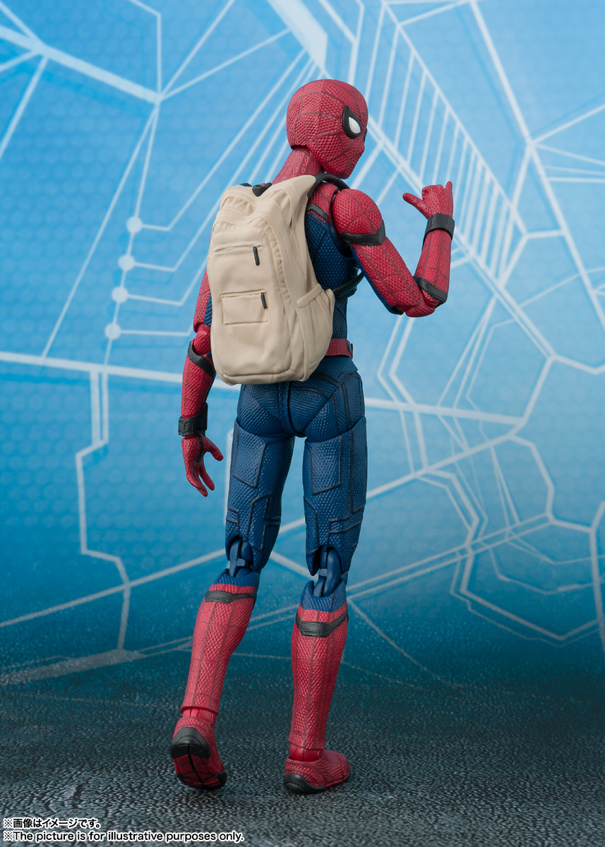 バンダイ スパイダーマン S.H.フィギュアーツ NATIONS TAMASHII Amazon.co.jp: フィギュア ＳＨＦスパイダーマンファー・フロムホーム アメコミ