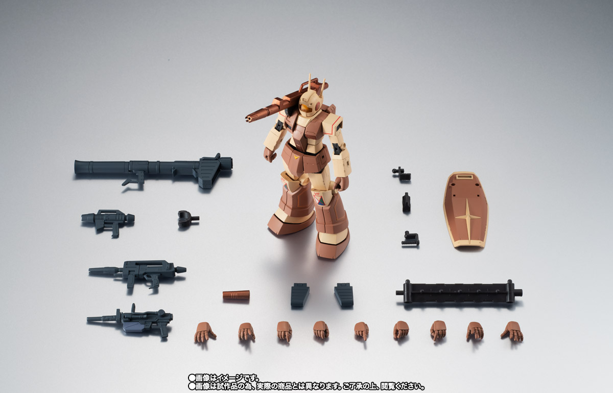 ROBOT魂 <SIDE MS> RGC-80 ジム・キャノン アフリカ戦線仕様 ver. A.N.I.M.E.