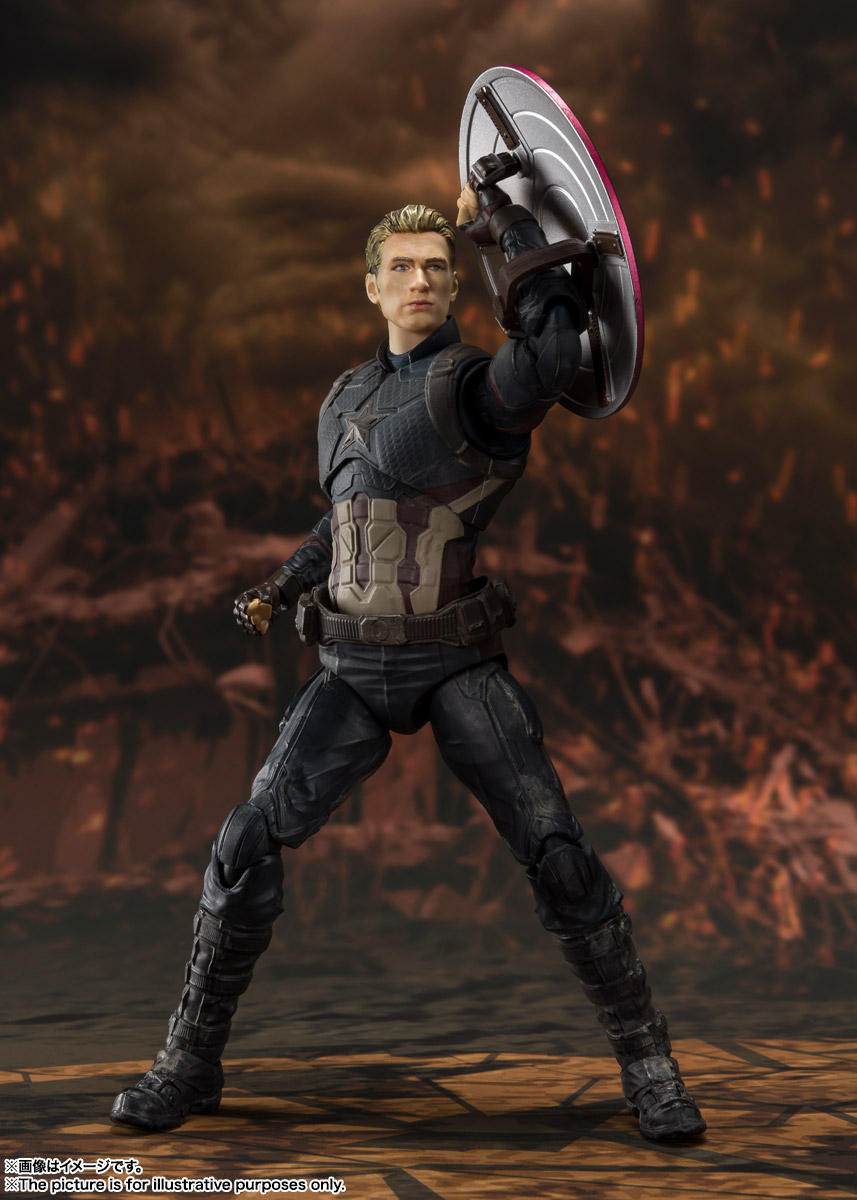 shフィギュアーツ キャプテン・アメリカ エンドゲーム （ファイナルバトル）版 S.H.Figuarts キャプテン・アメリカ -《FINAL BATTLE》EDITION