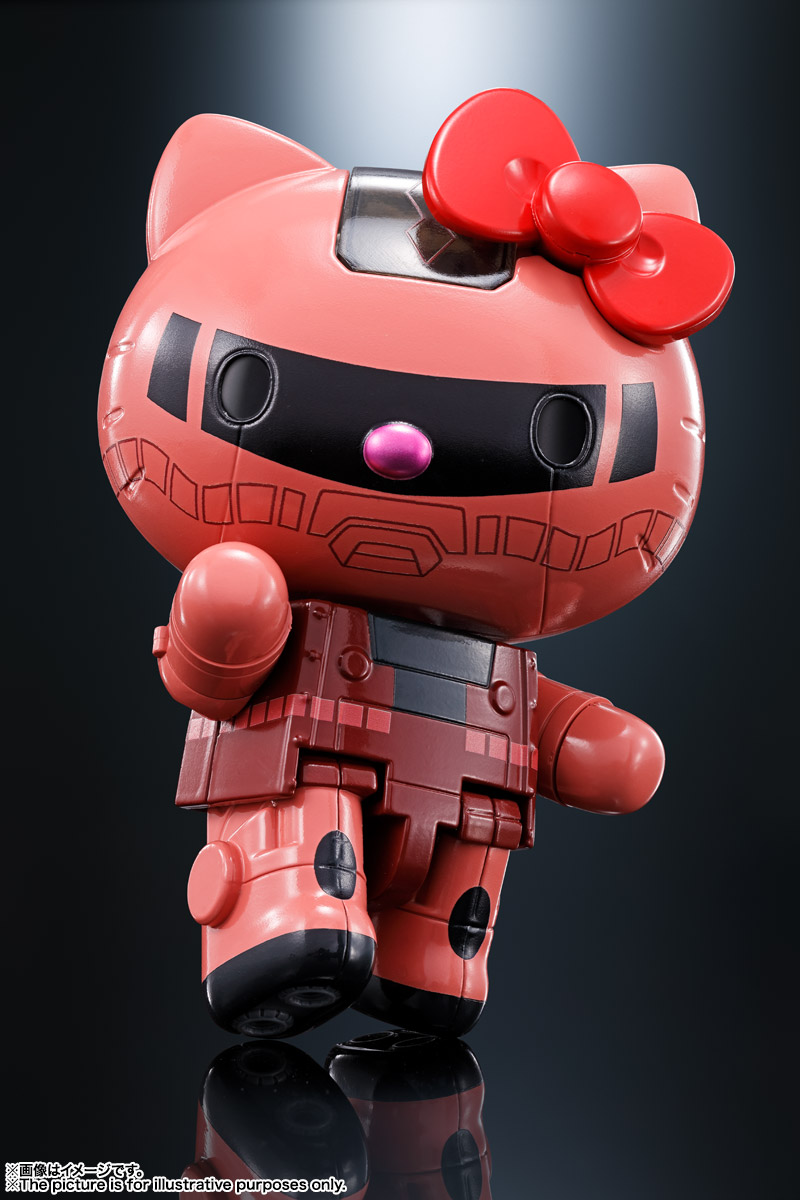 バンダイ 超合金 ハローキティ ガンダム シャア専用ザクⅡ セット 超合金 シャア専用ザクII☆ハローキティ | 商品一覧 | 魂ウェブ