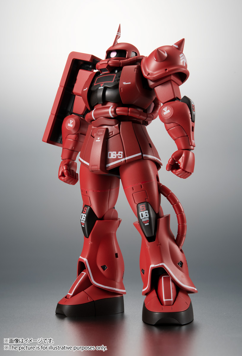 ROBOT魂 ＜SIDE MS＞ MS-06S シャア専用ザク ver. A.N.I.M.E. ～リアル