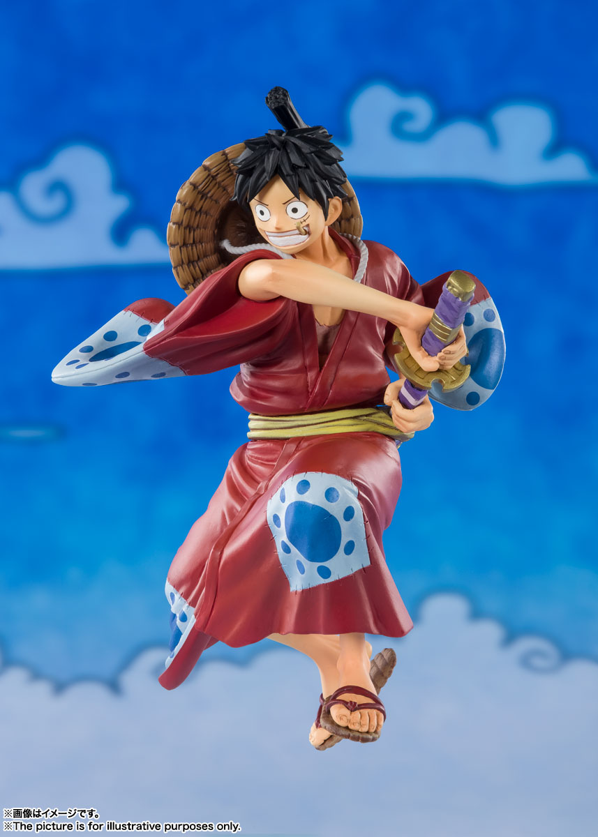 ワンピース 麦わら モンキー・D・ルフィ ルフィ登場 フィギュア S.H.Figuarts モンキー・D・ルフィ -鬼ヶ島討入- ONE PIECE BASE SHOP