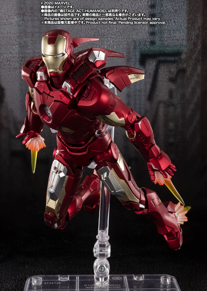 【新品未開封】S.H.Figuartsアイアンマン７点セット【送料込み】 S.H.Figuarts アイアンマン マーク7 -《AVENGERS ASSEMBLE》 EDITION