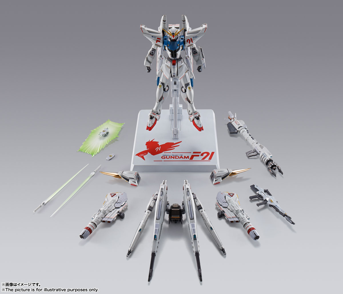METAL BUILD ガンダムF91 CHRONICLE WHITE Ver. | 商品一覧 | 魂ウェブ
