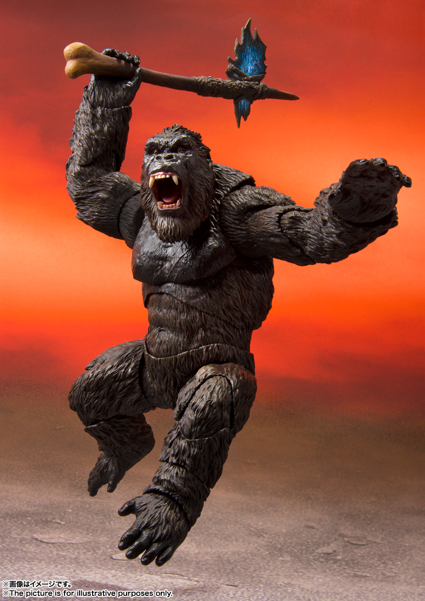 S.H.MonsterArts KONG FROM GODZILLA VS. KONG(2021) | 商品一覧 | 魂