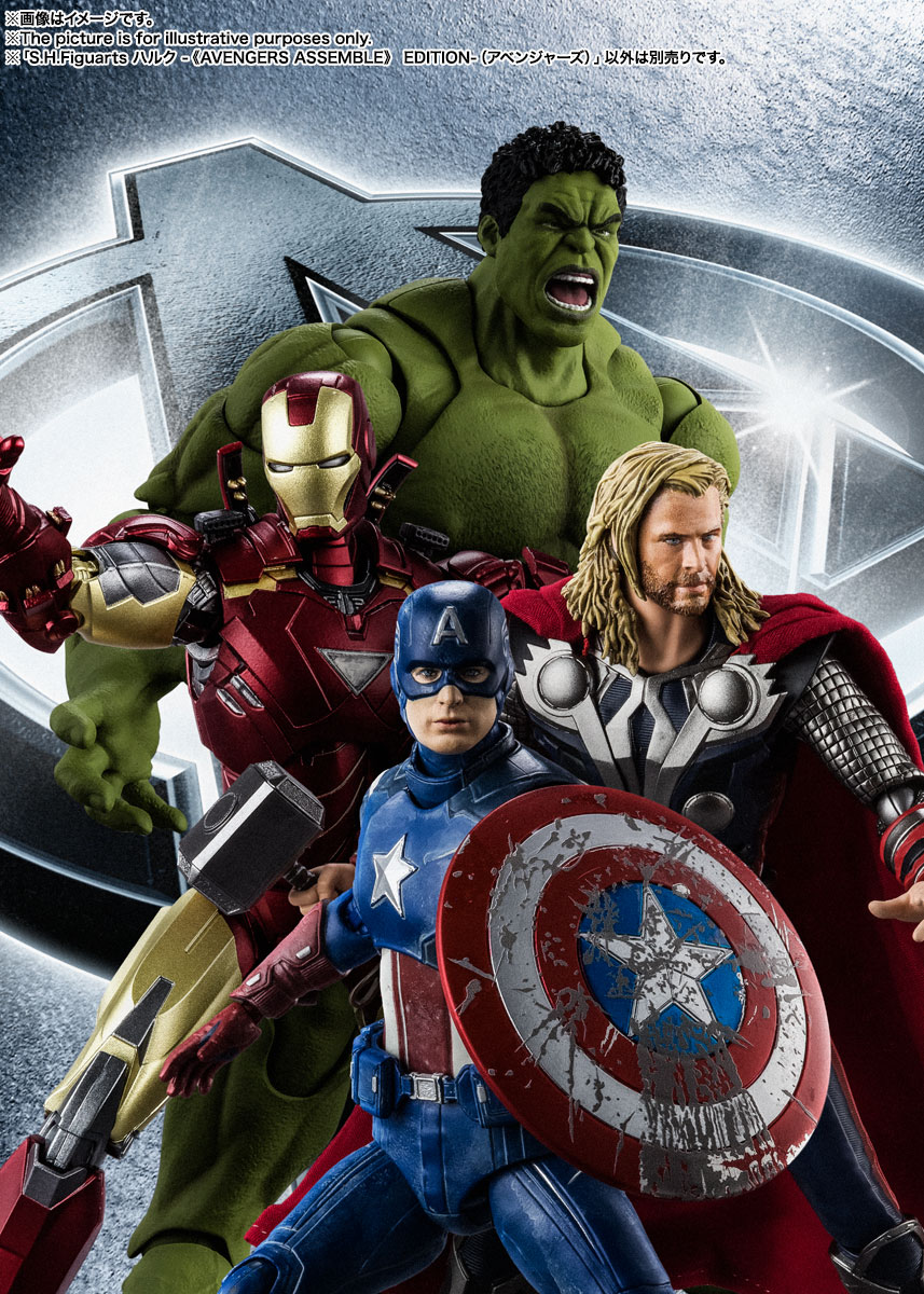 S.H.Figuarts ハルク -《AVENGERS ASSEMBLE》 EDITION