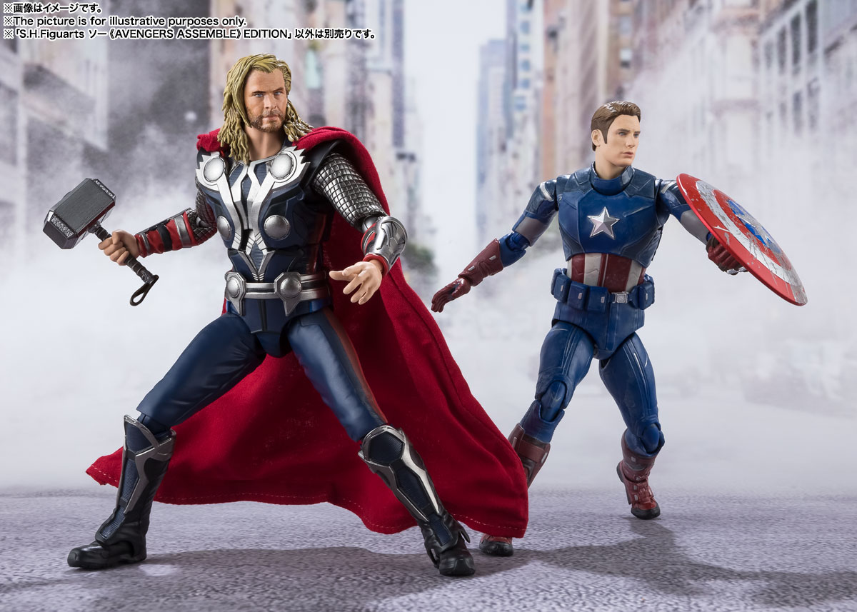 S.H.Figuarts ソー -《AVENGERS ASSEMBLE》 EDITION‐（アベンジャーズ