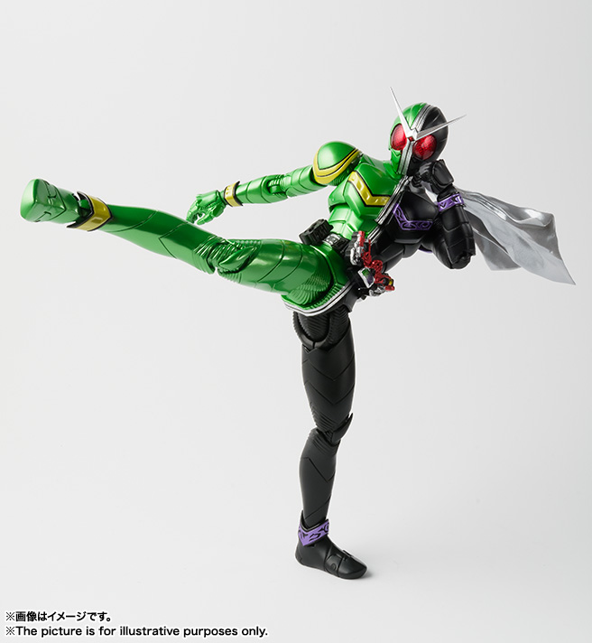 S.H.Figuarts（真骨彫製法） 仮面ライダーW サイクロンジョーカー