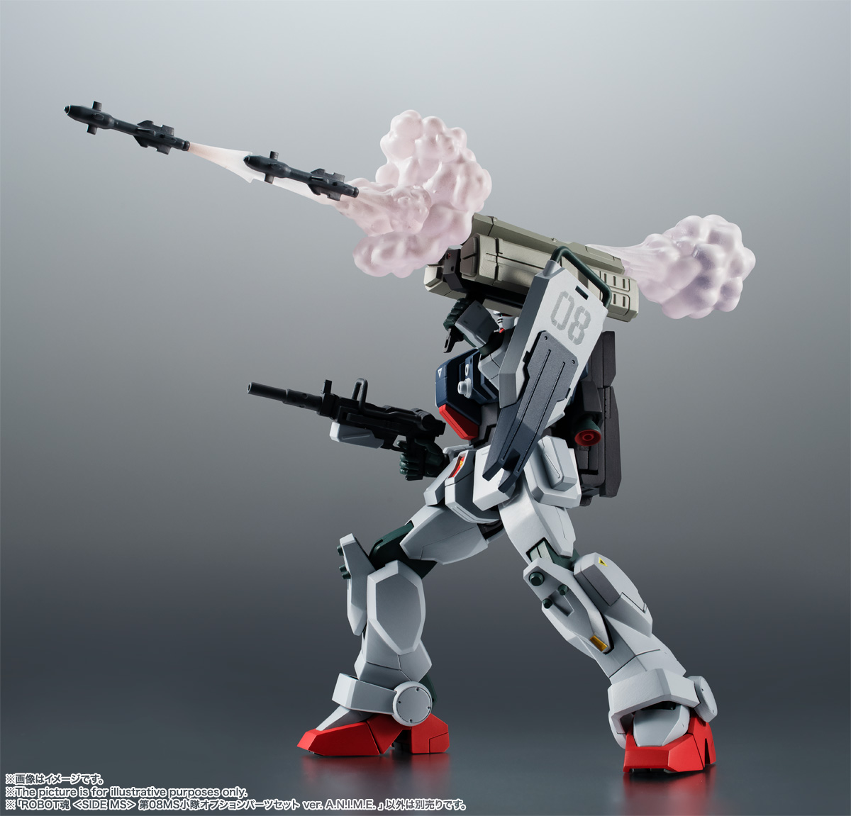 ROBOT魂 <SIDE MS> 第08MS小隊オプションパーツセット ver. A.N.I.M.E.