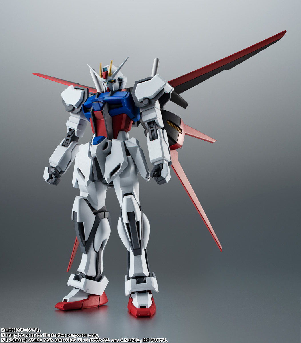 ROBOT魂 <SIDE MS> AQM/E-X01 エールストライカー&エフェクトパーツセット ver. A.N.I.M.E.