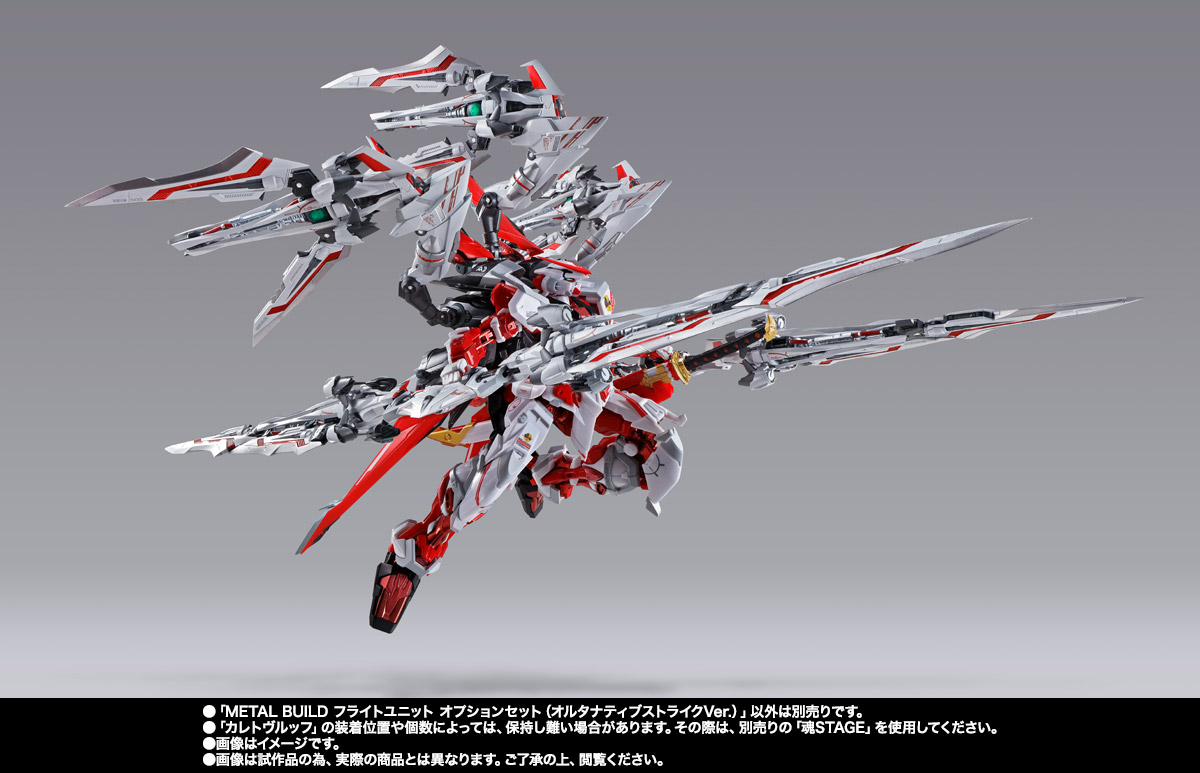 METAL BUILD フライトユニット オプションセット(オルタナティブストライクVer.)【2次:2022年9月発送】