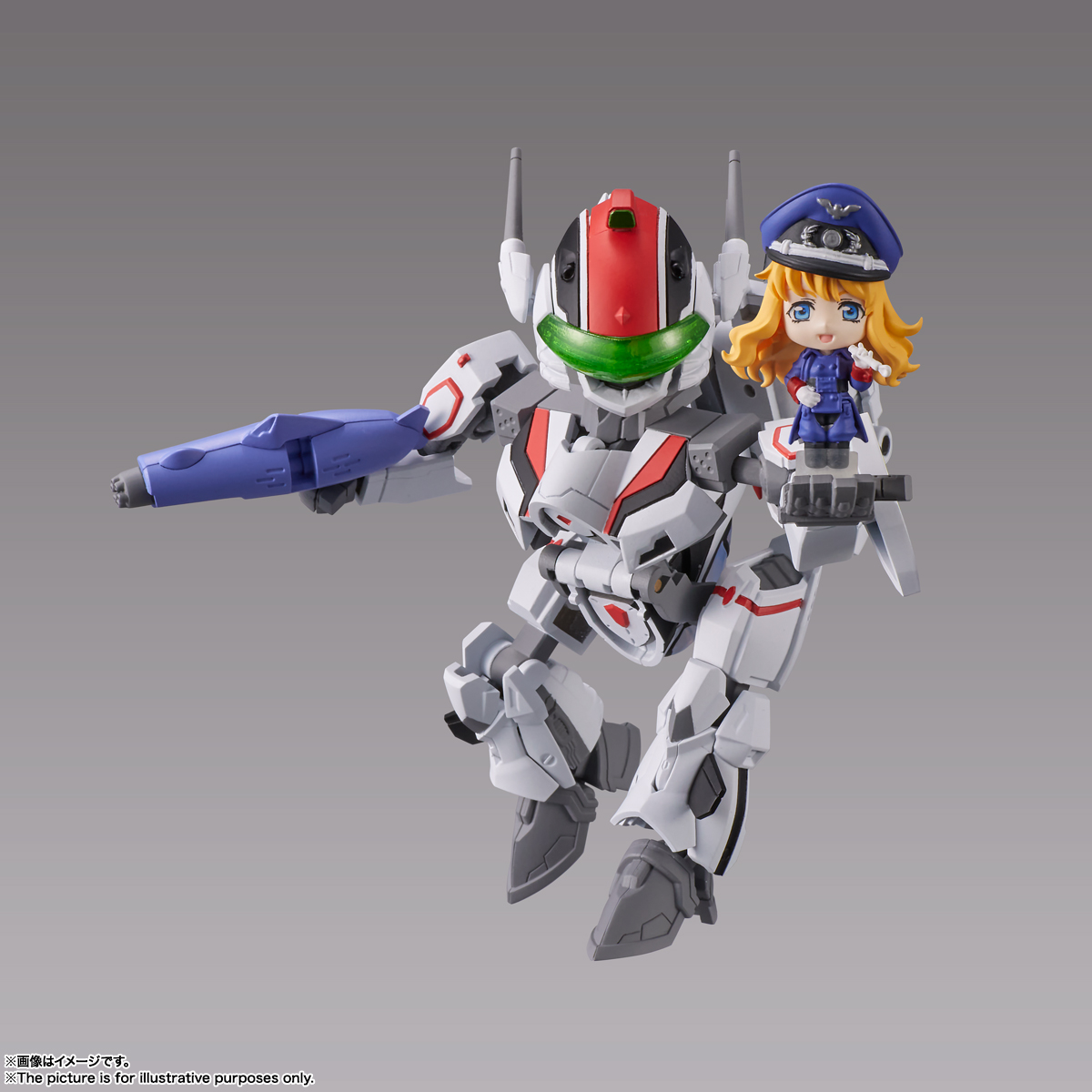TINY SESSION VF-25F メサイアバルキリー(アルト機) with シェリル