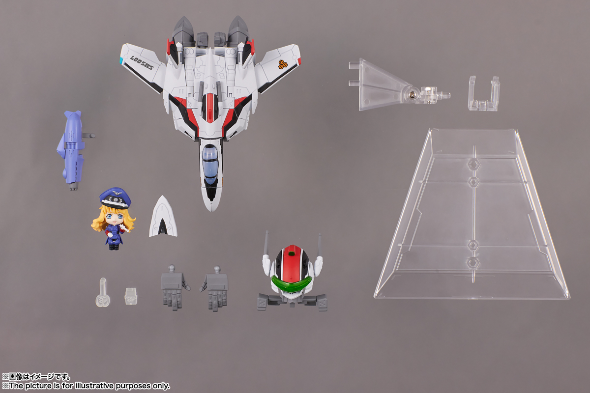 TINY SESSION VF-25F メサイアバルキリー(アルト機) with シェリル