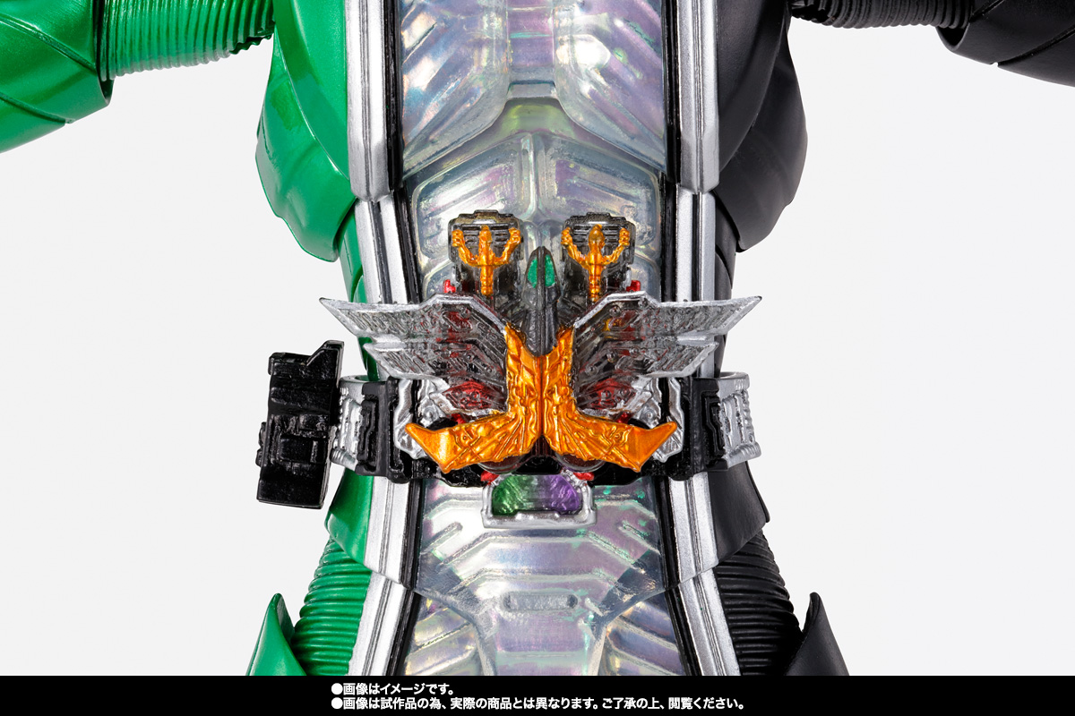真骨彫製法 仮面ライダーW サイクロンジョーカーエクストリーム 仮面ライダーW：究極の姿！ サイクロンジョーカーエクストリームがS.H.