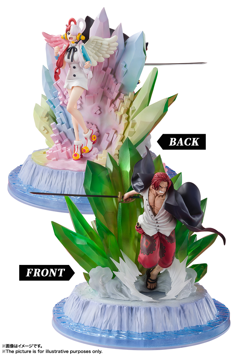 ワンピースフィギュアアーツゼロ フィギュアーツZERO ［超激戦］シャンクス＆ウタ -ONE PIECE FILM RED