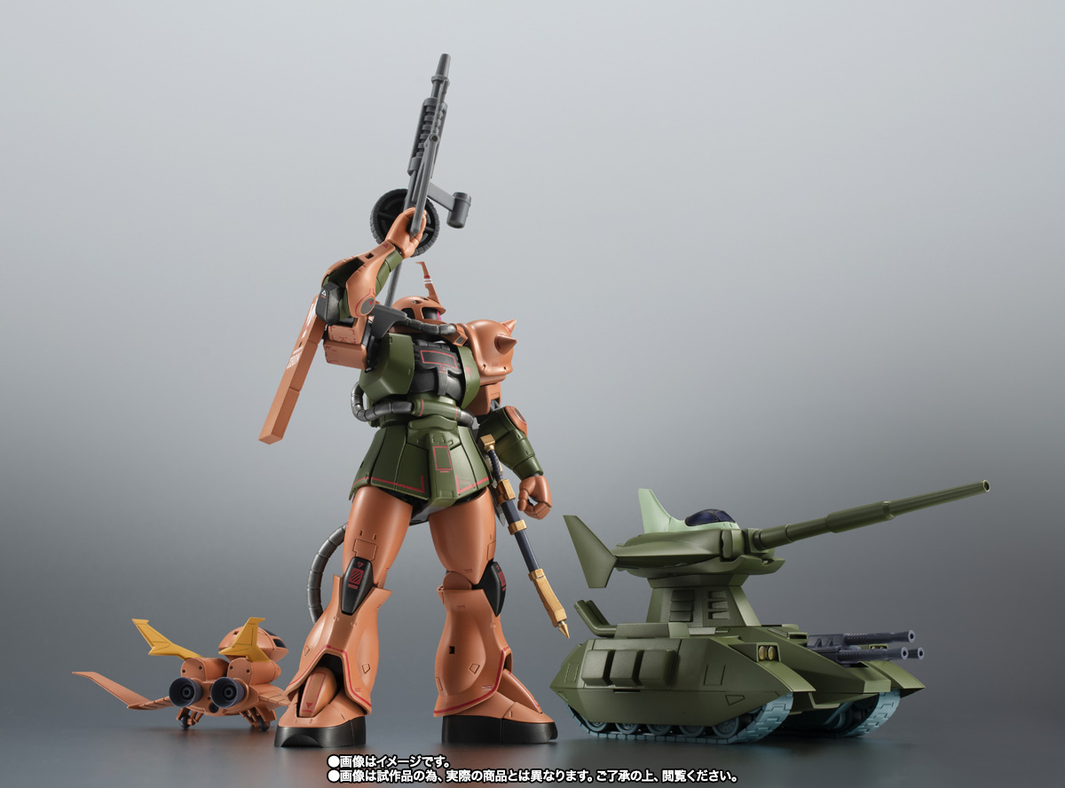 ROBOT魂 <SIDE MS> MS-06FS ガルマ専用ザクll&マゼラ・アタック 地球降下作戦セット ver. A.N.I.M.E.