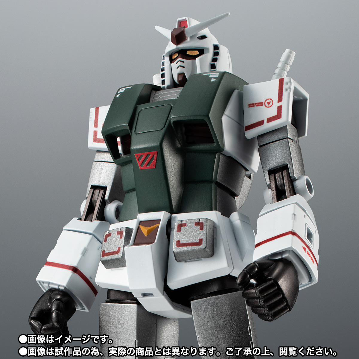 メタルコンポジット　魂ネイション2010ガンダム　ロールアウトカラー コレは迷う～【GFFメタルコンポジット】THE ORIGINガンダム ロール