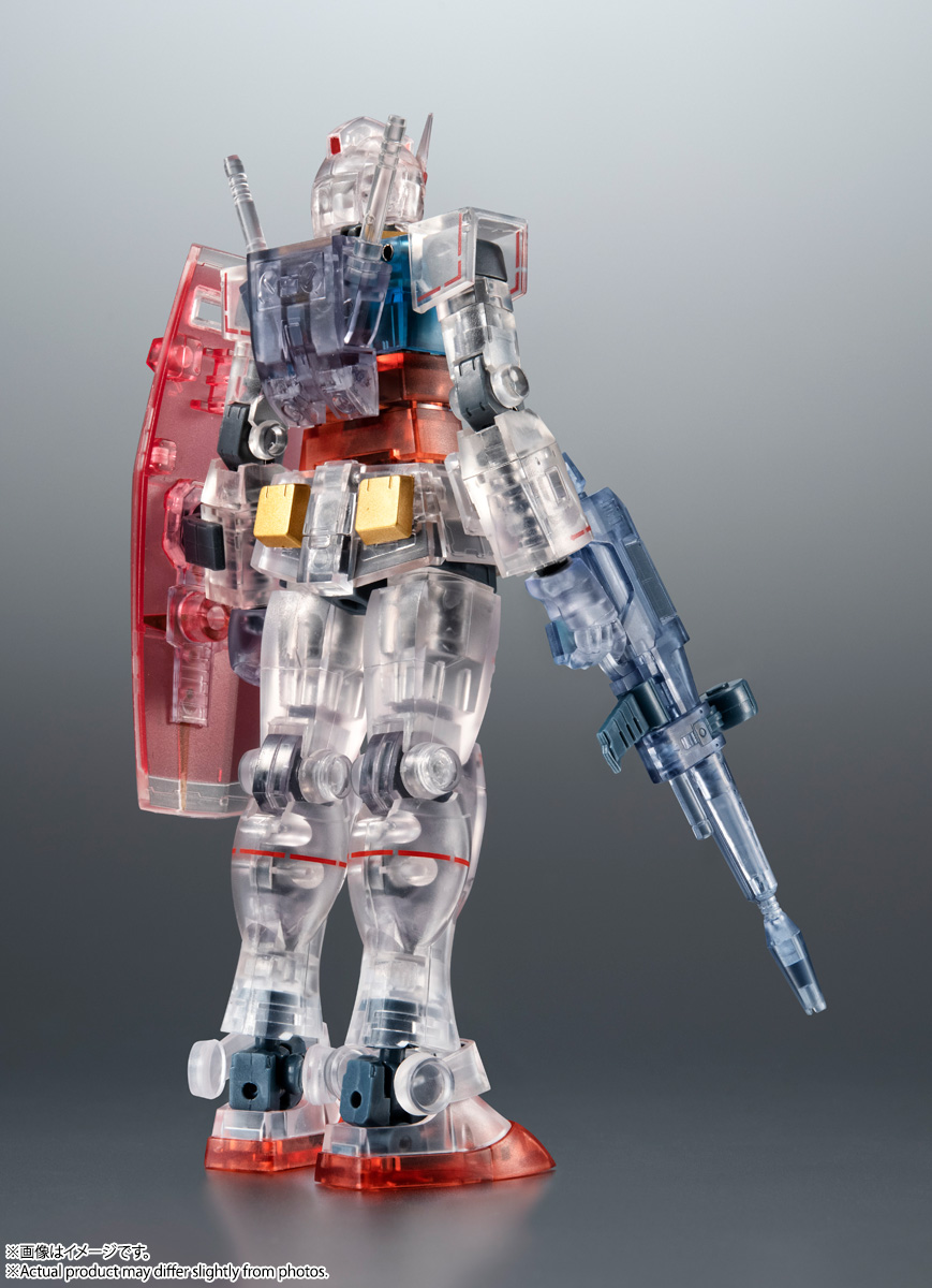 ROBOT魂 ＜SIDE MS＞ RX-78-2 ガンダム ver. A.N.I.M.E. ～クリア