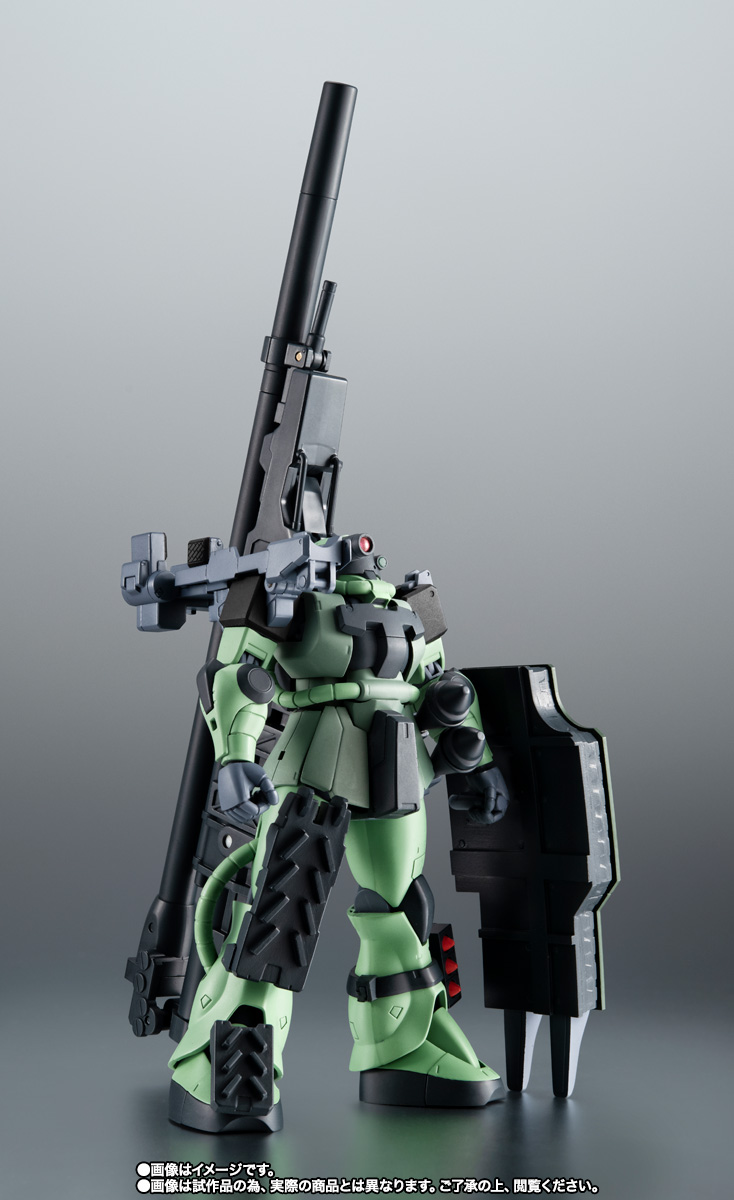 ROBOT魂 ＜SIDE MS＞ MS-06F ザクII (砲手用) ver. A.N.I.M.E. | 商品